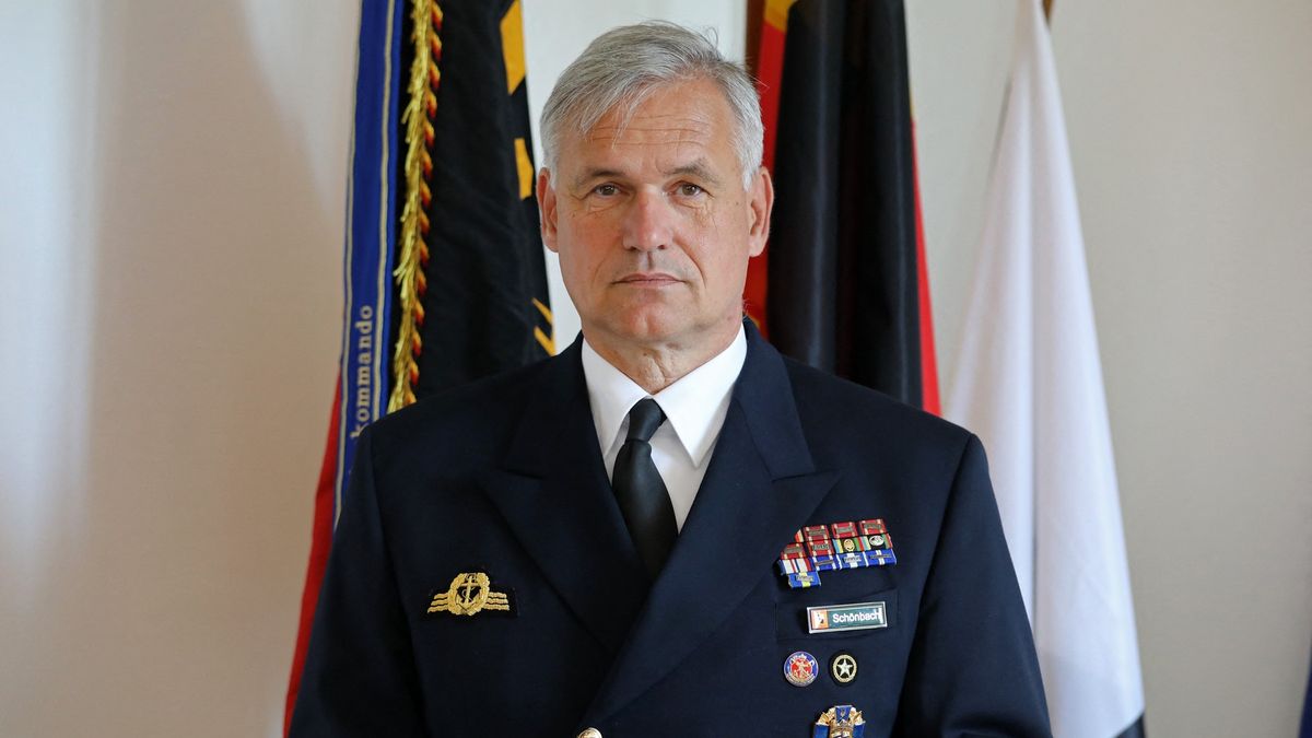 Der Chef der deutschen Marine ist am Ende.  Wegen Aussagen über Putin und die Krim